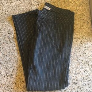 Size 13 pinstriped jeans
